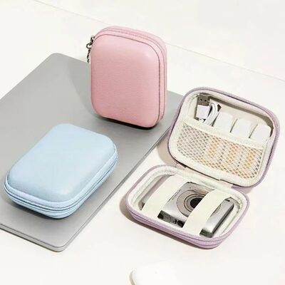 Earphone Data Storage Bag Cable Organizer Bags Mini Zipper P