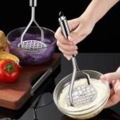 Steel Purple Potato Ricers Stainless Puree Mashers Masher