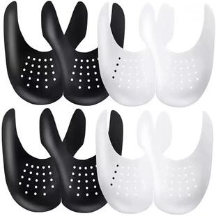4Pcs Crease Protector Shoe Anti Crease Bending Crack Toe Cap