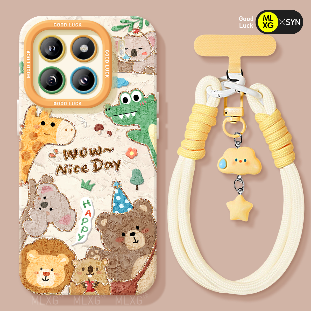 适用小米15Pro手机壳卡通