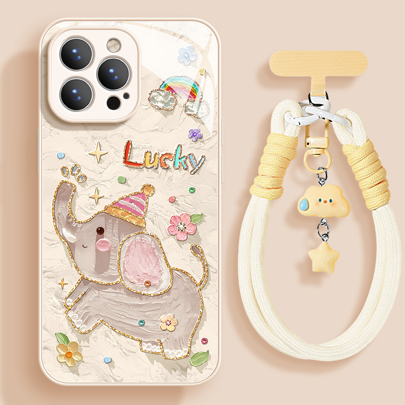 适用iPhone16pro手机壳卡通