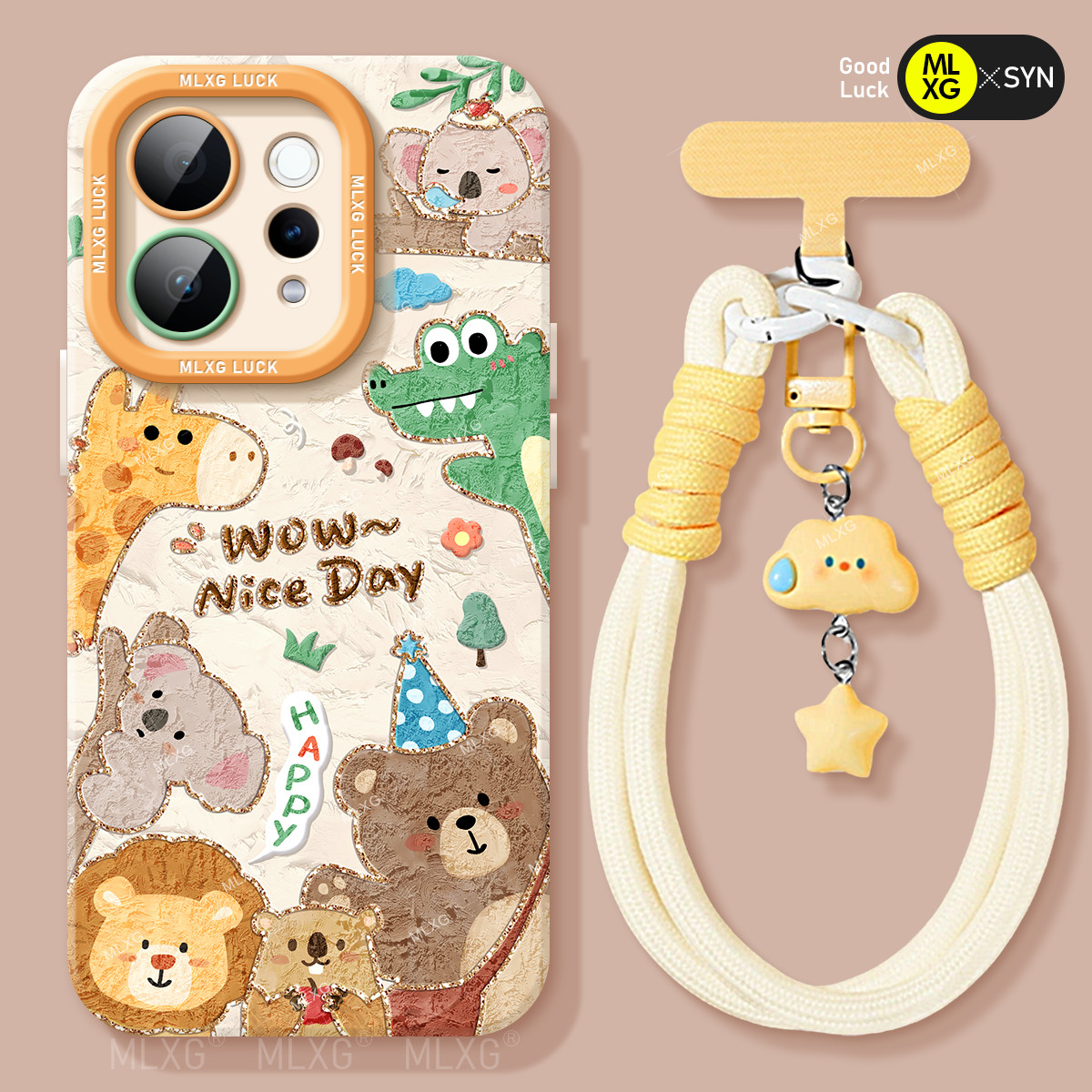 适用vivoS50手机壳卡通