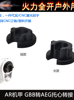 LDT AR 416金机匣通用 短尾托芯转接补丁 折叠转接