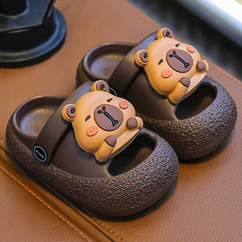 宝宝洞洞鞋1-3-6岁室内防水防撞包头儿童拖鞋夏男童女小孩婴幼儿