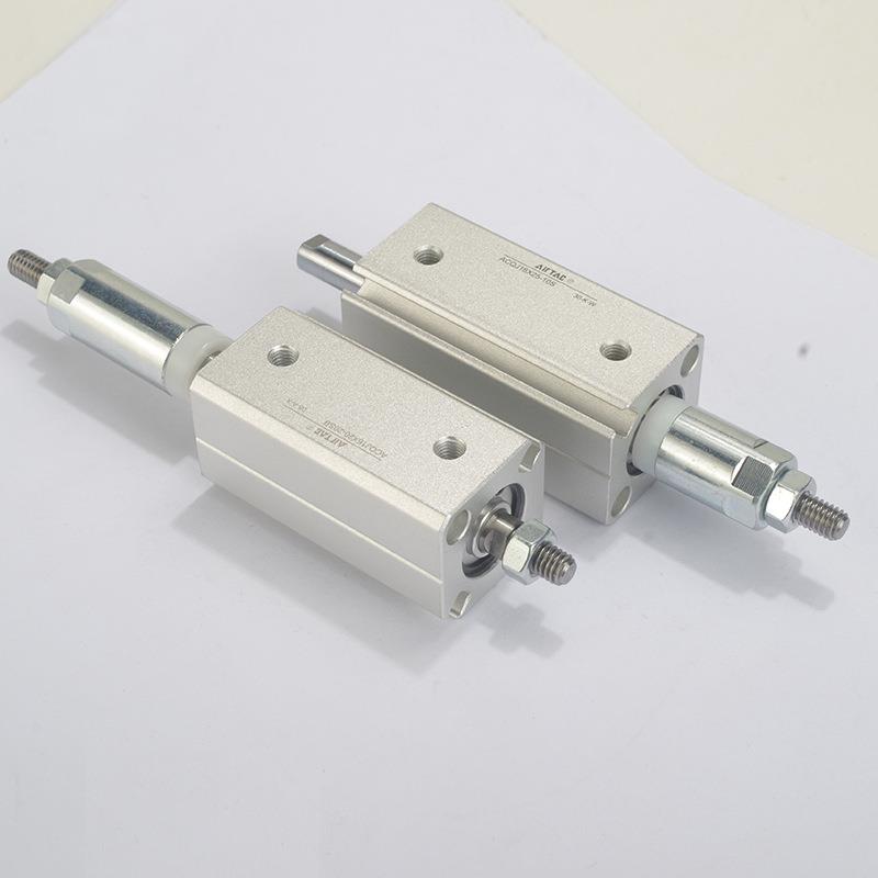 AirTac/亚德客超薄可调气缸ACQJ12/16/20/25*15/20/25/30-20/30S