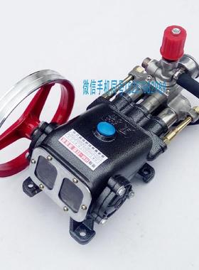 黑猫HM55/58型清洗机洗车机高压泵头总成三缸活塞泵高压泵铜头款