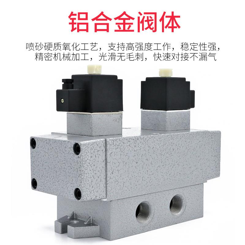 K25D2H气动电磁阀K25D2-20/15/10/08/25电控换向阀老阀大流量气阀