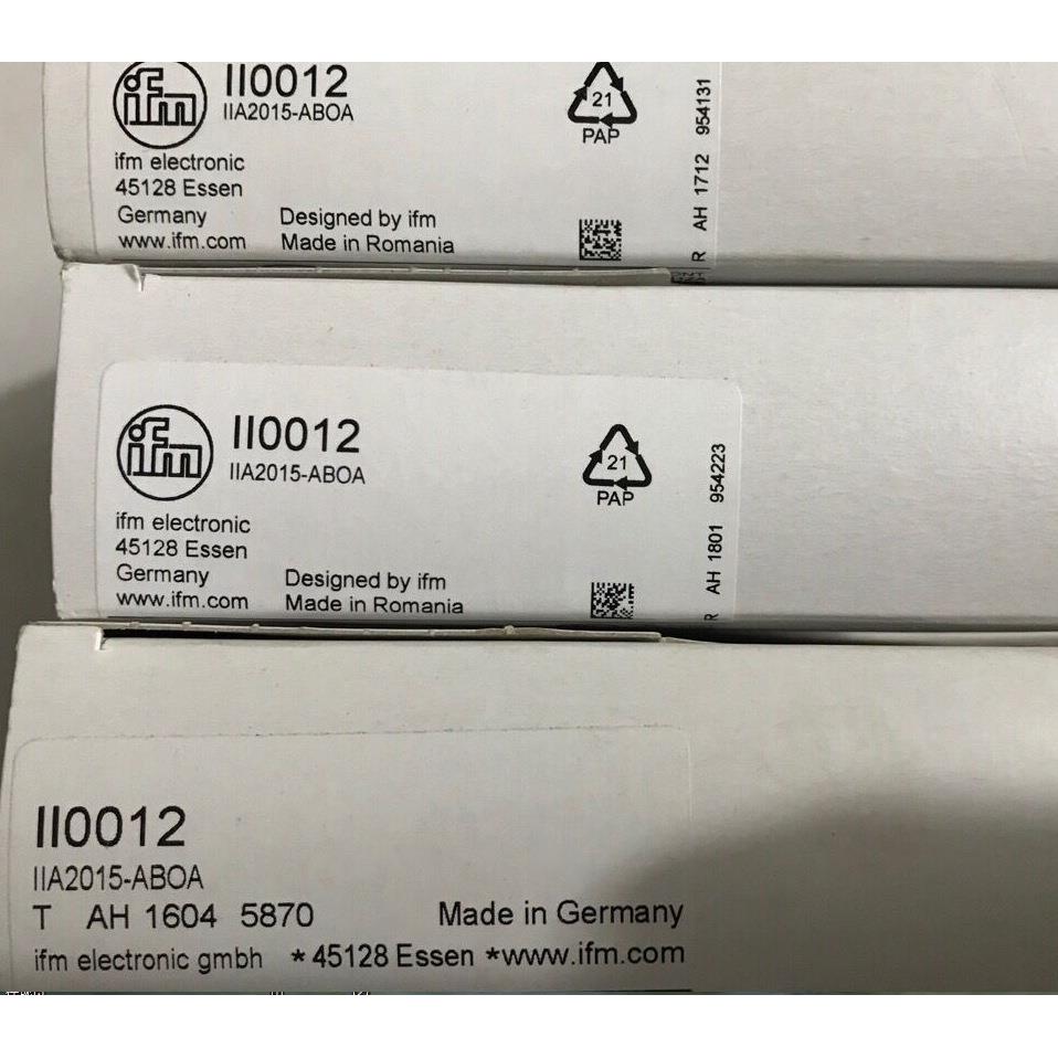 IIS704 电感式传感器 IIB3022-BPKG/2M/PUR德国IFM易福门全新