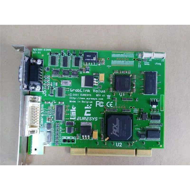 现货Euresys Grablnk Value Camera Link 数字图像采集卡 95新 议