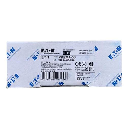 EATON/伊顿穆勒 PKZM4-58塑料外壳式断路器50-58A XTPR058DC1NL
