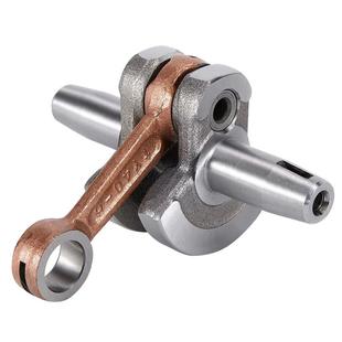 油锯曲轴单手锯曲轴43.45.52曲轴油锯配件45F 40cr材质园林工具