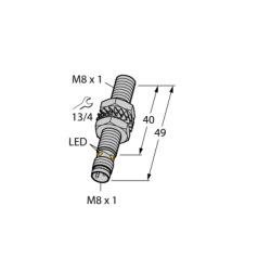 Turck 图尔克 Bi2-EG08-AP6X-V1131 电感式接近开关订货号4602050