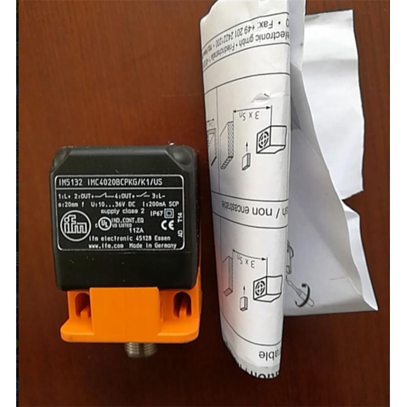 德国IFM易福门全新 IN5230电感式传感器IN-3002-BPKG/AS-610-T
