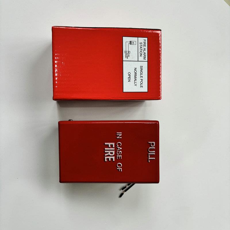 跨境现货手拉报警开关火警开关英文版按钮 IN CASE OF火警开关