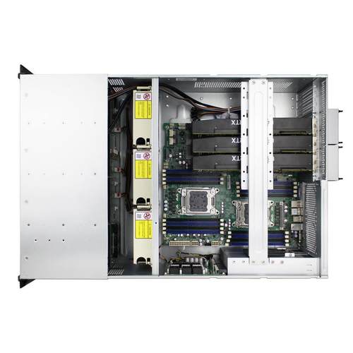 拓普龙G465-12 GPU服务器机箱标准E-ATX主板4U工控电脑主机箱nas