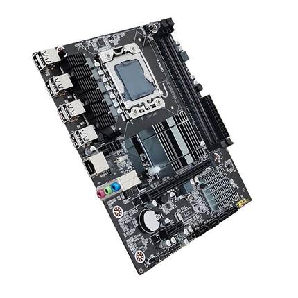 全新X58台式机电脑主板1366针DDR3内存支持E5640低功耗CPU