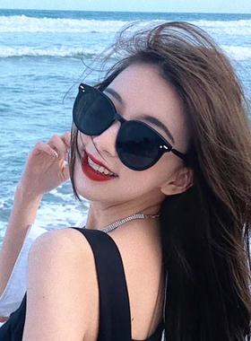 gm太阳眼镜太阳眼镜海边开 车2024高级感ins夏季潮女防晒紫外线