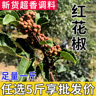 汉源 红花椒粒 藤椒豆 四川茂汶大红袍梅花椒 红麻椒 500克 包邮
