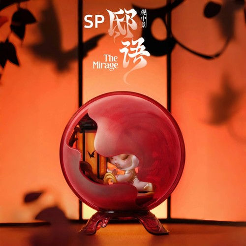 泡泡玛特SKULLPANDA观中景手办