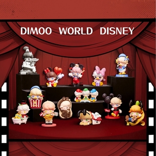 POPMART泡泡玛特DIMOO迪士尼联名盲盒手办潮玩礼物 Genuine