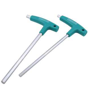 t形内六角扳手带手柄单个六角螺丝刀加长六方t型平头球头工具套装