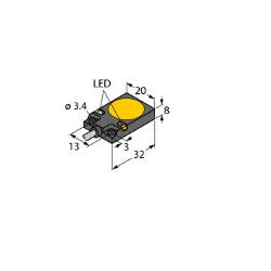 Turck 图尔克电感式传感器BI5-Q08-VP6X2 电感式接近开关16001