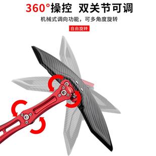 直上 小牛电动车n1s碳纤维后挡泥板CNC通用改装 配件后盾可调U