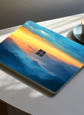 笔记本电脑贴纸适用微软surface go Laptop 2/3/4 pro6/7/8/9贴膜
