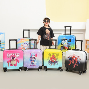 新款20寸奥特曼卡通儿童行李箱万向轮密码儿童拉杆箱旅行箱登机箱