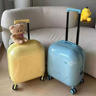 新款行李箱登机箱高颜值纯色旅行密码皮箱女大学生18寸20拉杆箱潮