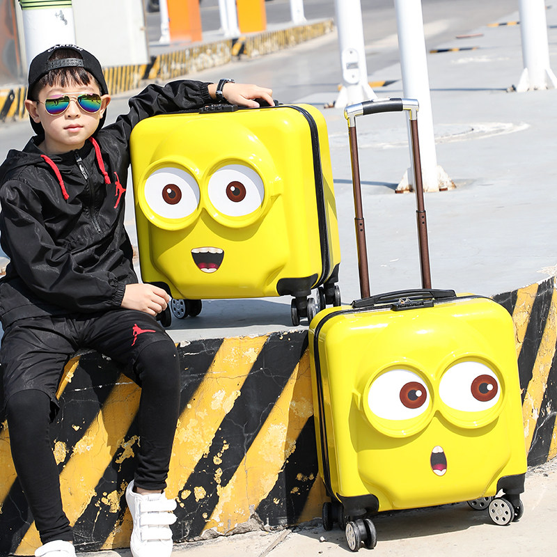 儿童卡通拉杆箱万向轮登机箱子男女18寸20密码箱可坐小型号旅行箱,箱包皮具/热销女包/男包,旅行箱,淘宝优惠券,粉丝福利购,淘宝优惠卷