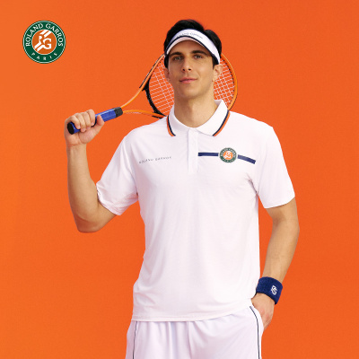 罗兰加洛斯速干短袖polo