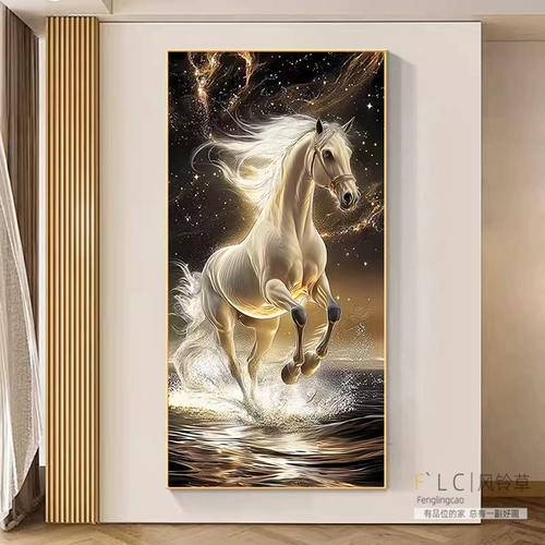 Сразу же удалось войти в прихожую с алмазными картинами, полными бриллиантов, наклейки в новом стиле, вышивка крестиком, алмазная вышивка 2025, гостиная, элитный свет, роскошь