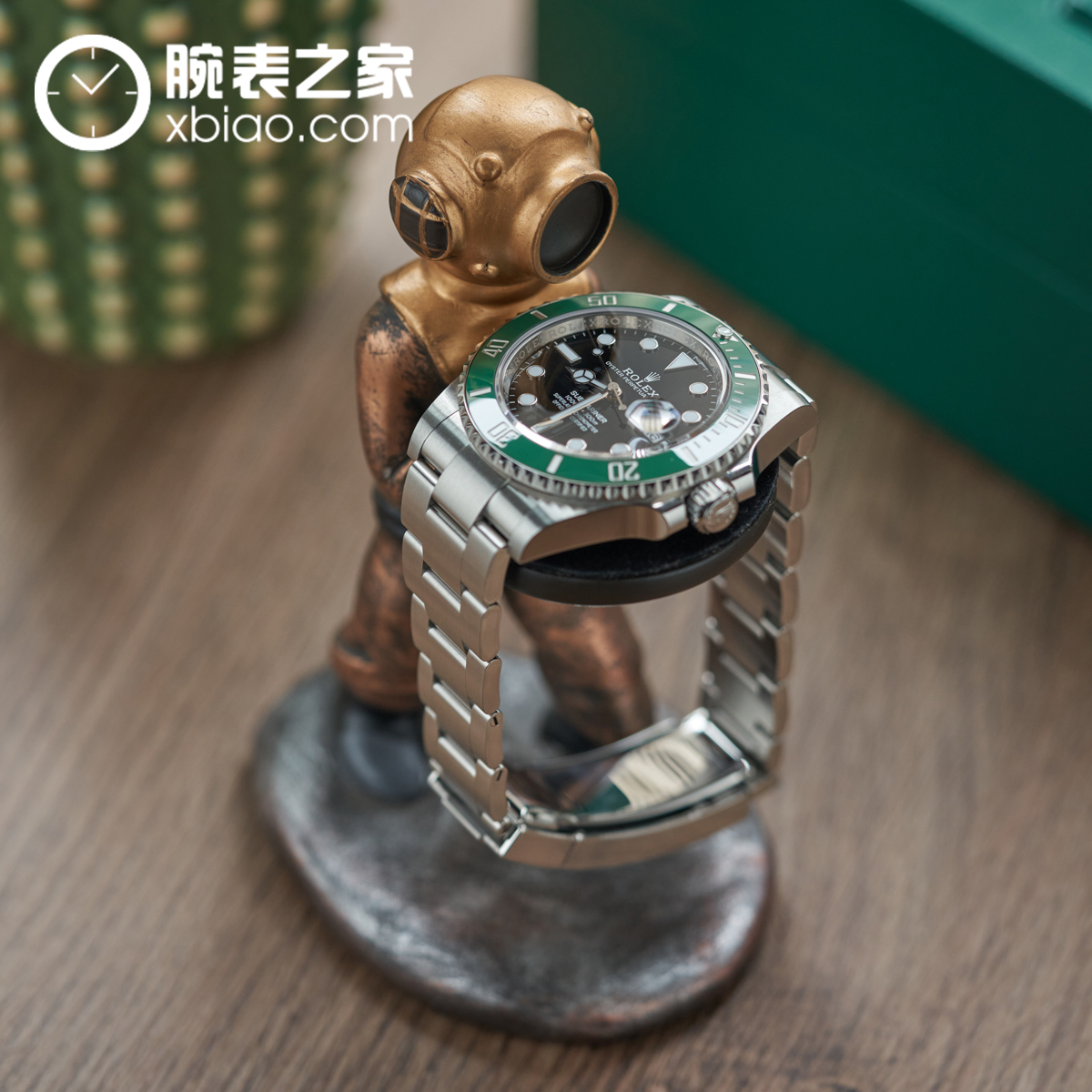 xbiao复古潜水员表架手表展示架
