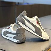 潮流阿甘鞋 潮牌男鞋 男士 百搭软皮休闲鞋 2026春秋新款 低帮运动板鞋