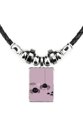 蜘蛛纹样昆虫饰品合金吊坠