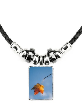 枫叶自然风饰品合金礼物吊坠