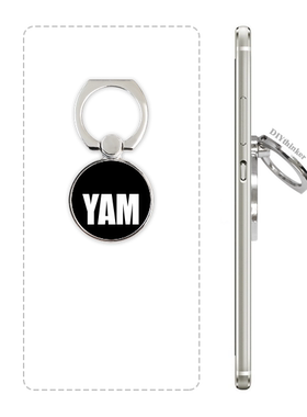 山药蔬菜英文名手机支架指环多功能黏贴桌面支撑定制定做