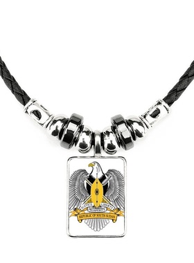 非洲国徽手工项链饰品吊坠