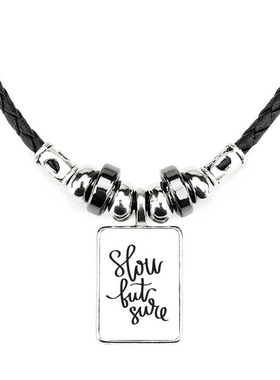 励志饰品合金吊坠