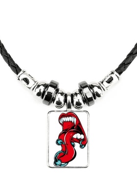 舌钉饰品合金吊坠定制