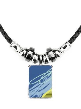 抽象花卉饰品合金吊坠