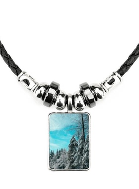 蓝天白云饰品合金礼物吊坠