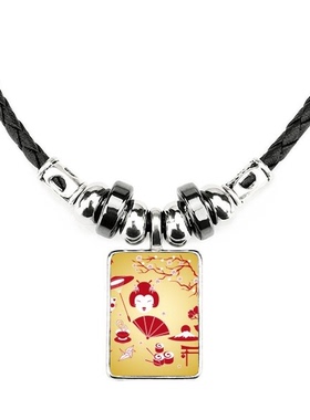 日本饰品合金吊坠