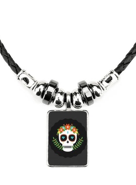 墨西哥骷髅饰品合金礼物吊坠