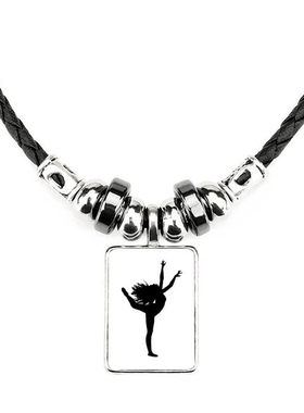 跳舞运动表演饰品合金礼物吊坠