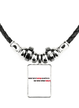 励志饰品合金吊坠