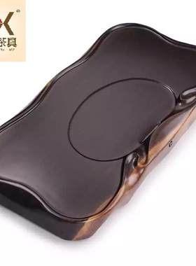 黑檀木茶盘 整块实木 大号红木茶台 特价茶具 厂家直销