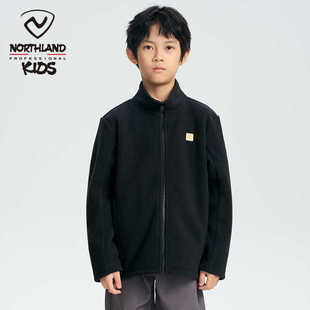 立领防风保暖中大童抗静电上衣 新款 童装 儿童摇粒绒百搭2024年秋季