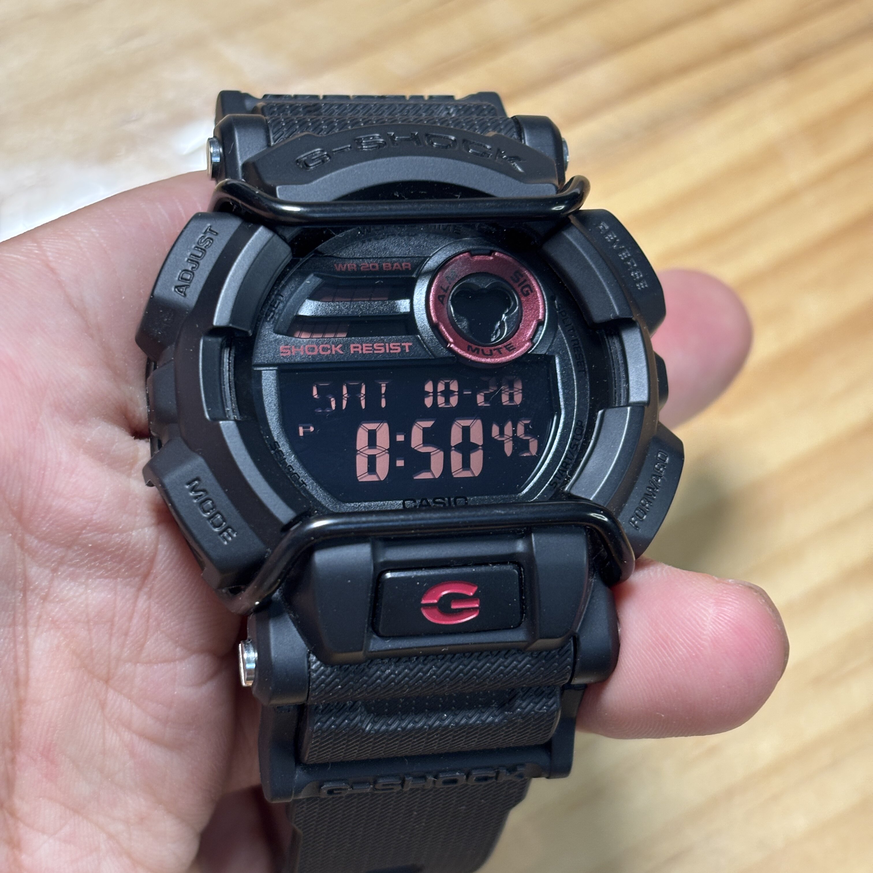 卡西欧Casio GD-400表圈胡杠潮流户外手表